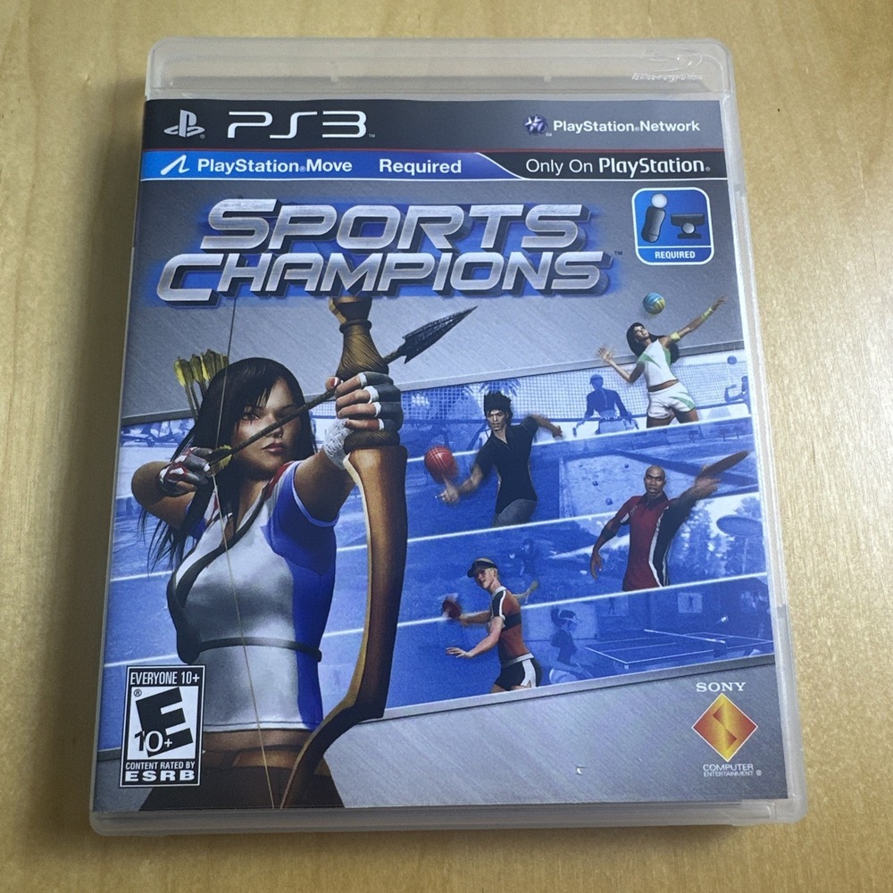 PS3 Game Sports Champion PlayStation Network-Complete With Manual